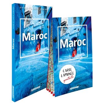 Maroc (guide et carte laminée)