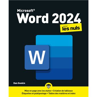 Pour Les Nuls - Word 2024 pour les Nuls - 1