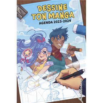 Agenda Dessine ton manga 2023-2024