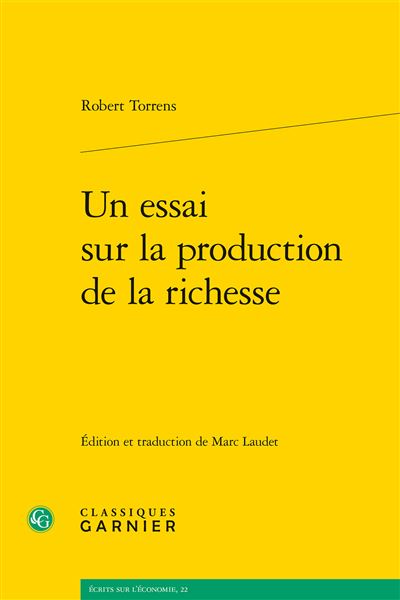 Un essai sur la production de la richesse