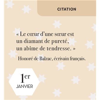 Mini Calendrier - 365 Petits mots pour ma soeur