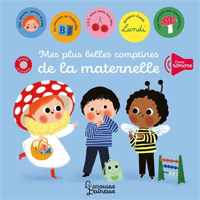 Mes plus belles comptines de la maternelle - cartonné - Marie Paruit ...