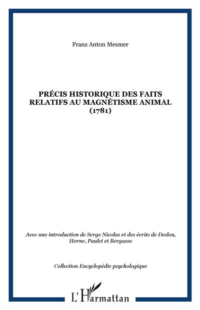 Precis historique des faits relatifs au magnetisme animal (1
