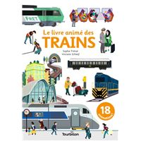 Le livre animé des trains