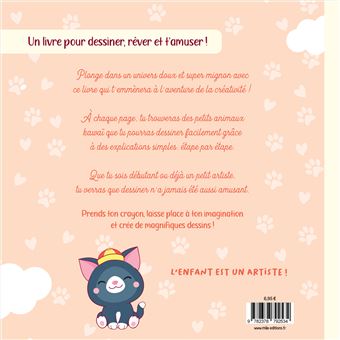 Animaux mignons à dessiner pas à pas