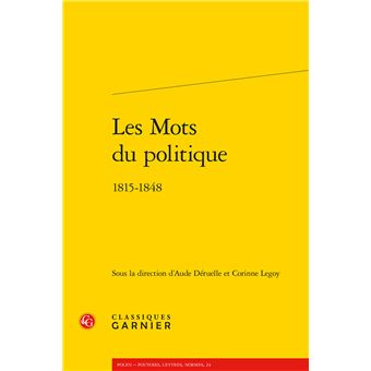 Les Mots du politique - 1