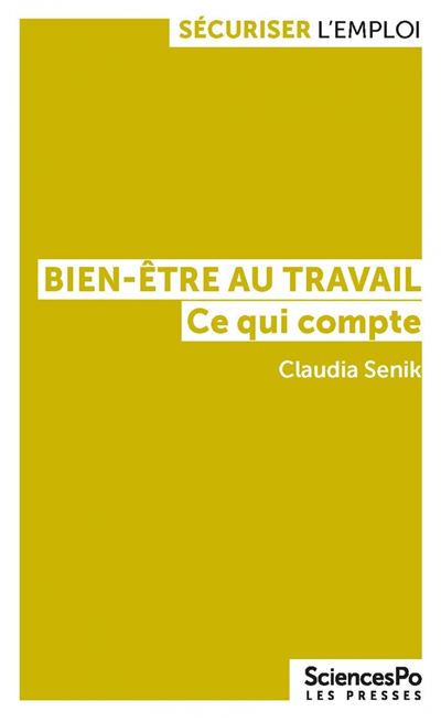 Bien-être au travail - Ce qui compte