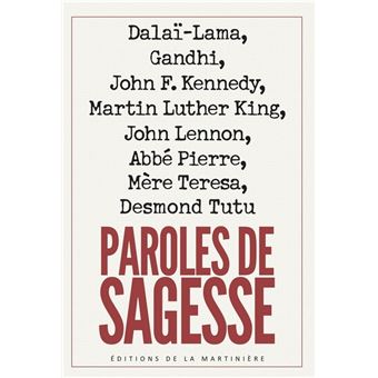 Paroles de sagesse - 1