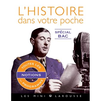 L'histoire dans votre poche - spécial bac - 1