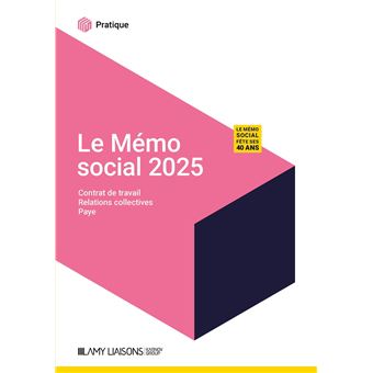 Le mémo social 2025 - 1