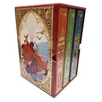 Harry Potter - Graphisme et illustrations de MinaLima-Livres 1 à 3 - Harry Potter - Coffret Harry Potter MinaLima - J.K. Rowling, Jean-François Ménard, MinaLima - Coffret - Achat Livre | fnac