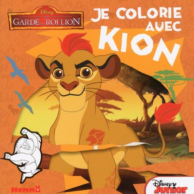 La Garde du Roi Lion (Disney) : Mon grand bloc de coloriages - Livre Hemma