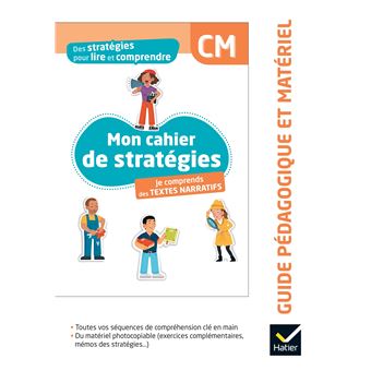 Des stratégies pour lire et comprendre des textes narratifs CM - Ed. 2024 - Guide pédagogique - 1