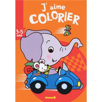 J'aime colorier (3-5 ans) (Elephant) - 1
