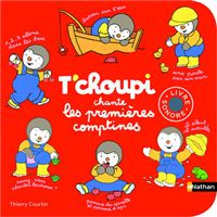 Lire et Sortir - Mes comptines T'choupi au piano Un livre