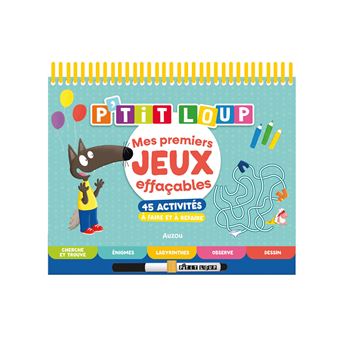 P'tit Loup - P'tit Loup - Mes premiers jeux effaçables - 1