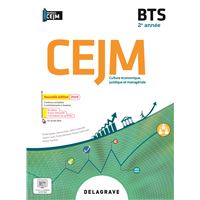 Repères Culture économique, juridique et managériale (CEJM) 2e année BTS (2025) - Pochette élève