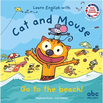 Go to the beach - Cat and mouse  Livre + audio - 1