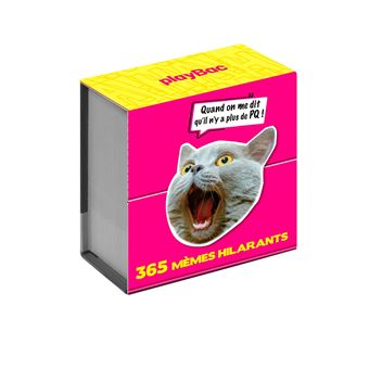 Mini Calendrier - 365 mèmes hilarants - 1