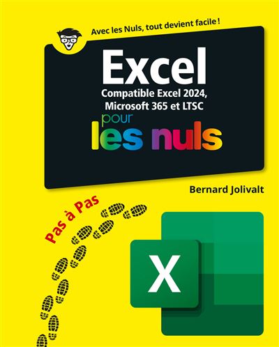 Excel 2024 Pas à Pas pour les Nuls - Jolivalt Bernard (2025) Excel 2024 Pas à Pas pour les Nuls - Jolivalt Bernard (2025)