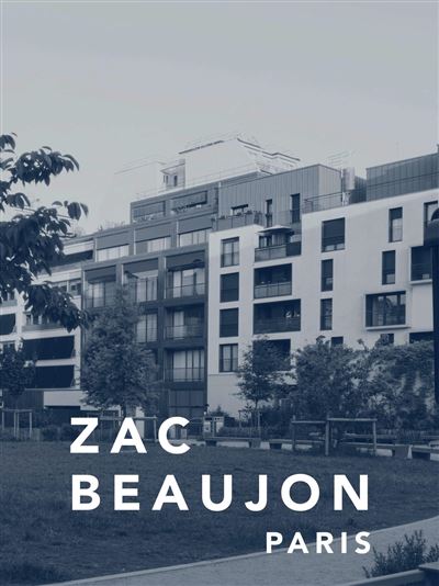 ZAC Beaujon Paris - Jean-Philippe Hugron - Archibooks - broché - Monographie