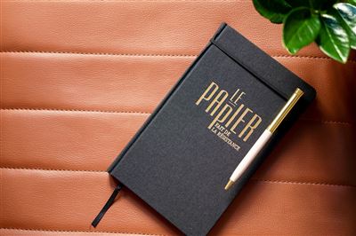 Carnet Toile du Marais A5 noir Onyx - Le Papier fait de la Résistance - Collectif - Le Papier Fait De La Resistance - relié - Agenda