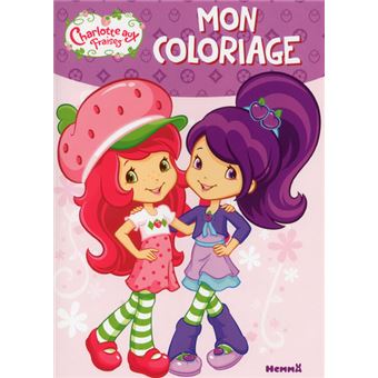 Charlotte aux fraises - Charlotte aux fraises, Mon coloriage - 1