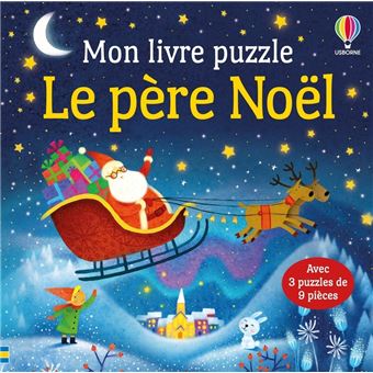 Le père Noël - Mon livre puzzle - dès 3 ans