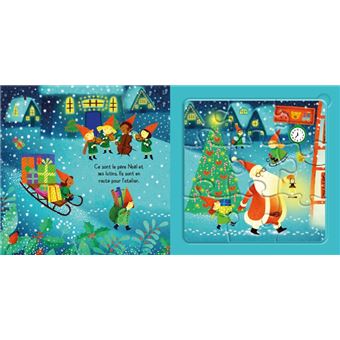 Le père Noël - Mon livre puzzle - dès 3 ans