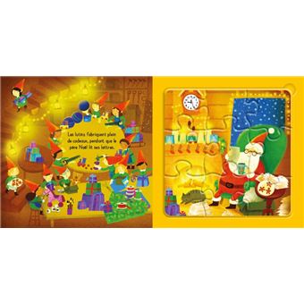 Le père Noël - Mon livre puzzle - dès 3 ans
