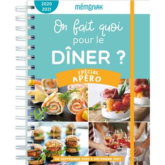 On fait quoi pour le dîner ? Spécial apéro Mémoniak 2020-2021 - 1