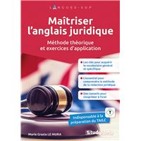 Maîtriser l'anglais juridique