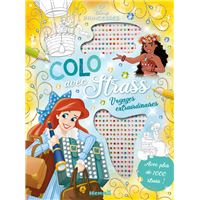 Disney Princesses - Colo avec strass - Voyages extraordinaires - Avec plus de 1000 strass !
