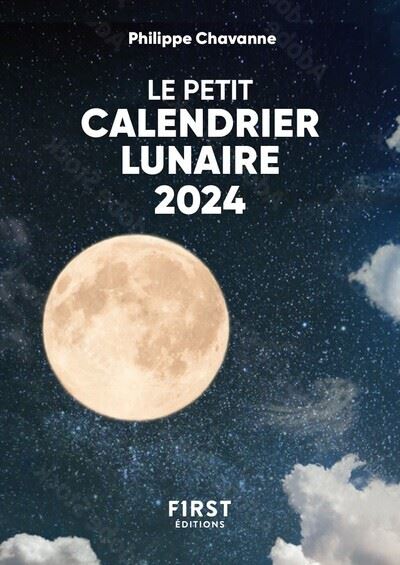 Petit livre de - Calendrier lunaire 2024 - broché - Philippe