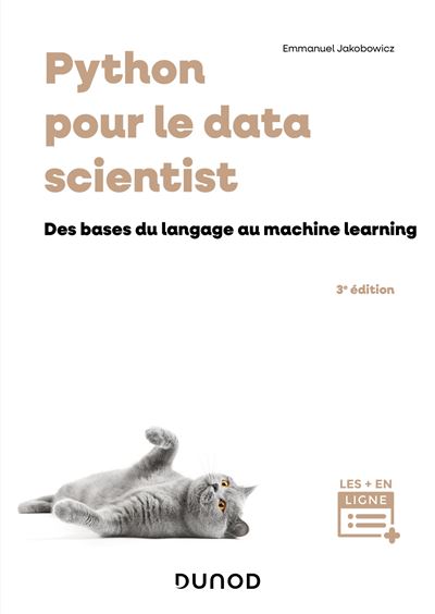 Python pour le data scientist (3e édition) - Emmanuel Jakobowicz (2024)