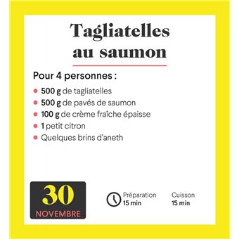 Mini Calendrier - Cuisine AZ, 365 recettes gourmandes