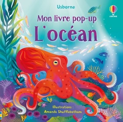 L'océan - Mon livre pop-up - Dès 3 ans - Lizzie Cope - Usborne - cartonné - Album jeunesse - Usborne