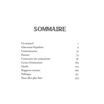 Animons ! Avec joie et ambition