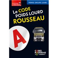 Code poids lourd rousseau