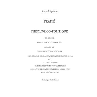 Traité théologico-politique