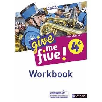 Give me five ! 4ème - Workbook 2017 - 1