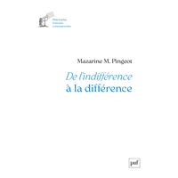 De l'indifférence à la différence