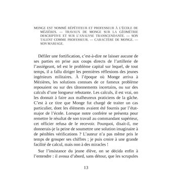 Gaspard Monge François Arago