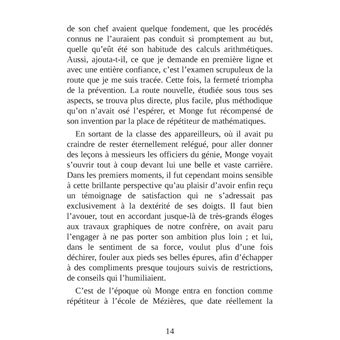 Gaspard Monge François Arago