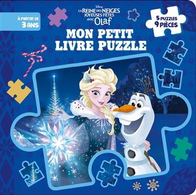 LA REINE DES NEIGES 2 - Mon Petit Livre Puzzle - 5 puzzles 9