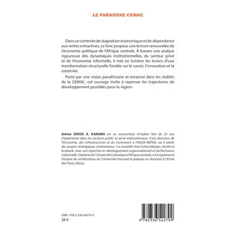 Le Paradoxe CEMAC