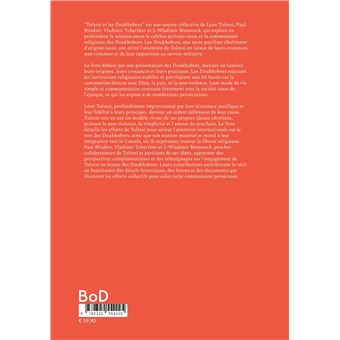 Tolstoï et les Doukhobors