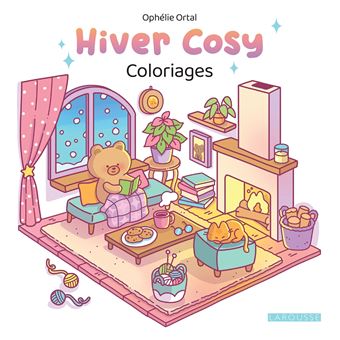 Hiver Cosy - coloriages