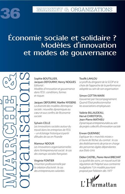 Economie sociale et solidaire ? Modèles d'innovation et modes de gouvernance -  Collectif - broché