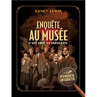 Enquête au musée - Le livre d'enquête interactif - 1